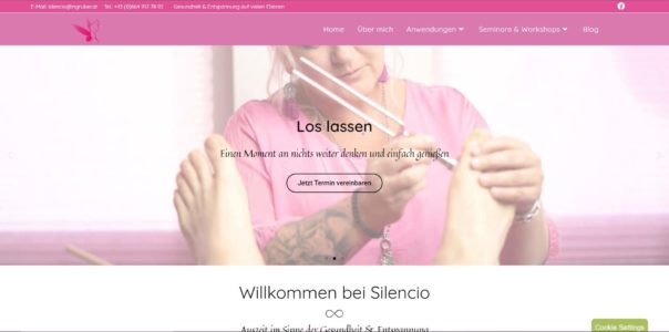 Silencio.at Homepage