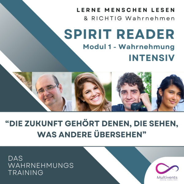Spirit Reader Wahrnehmungsschulung - Modul 1 INTENSIV - April 2025
